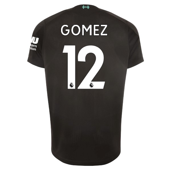 Trikot Liverpool NO.12 Gomez Ausweich 2019-20 Schwarz Fussballtrikots Günstig